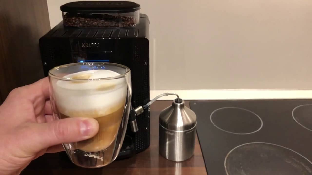 Préparer un expresso avec la machine Krups EA815070